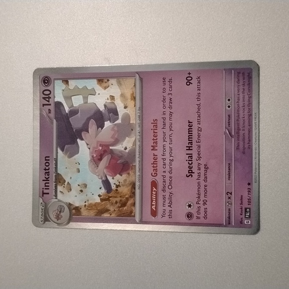 tinkaton pokemon card price Pokémon Mx2 / None / 2 SV04 Tinkaton EX (262/193) – PokeGuard